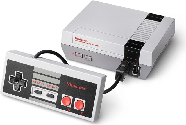 Nintendo Classic Mini: Nintendo Entertainment System box art for NES
